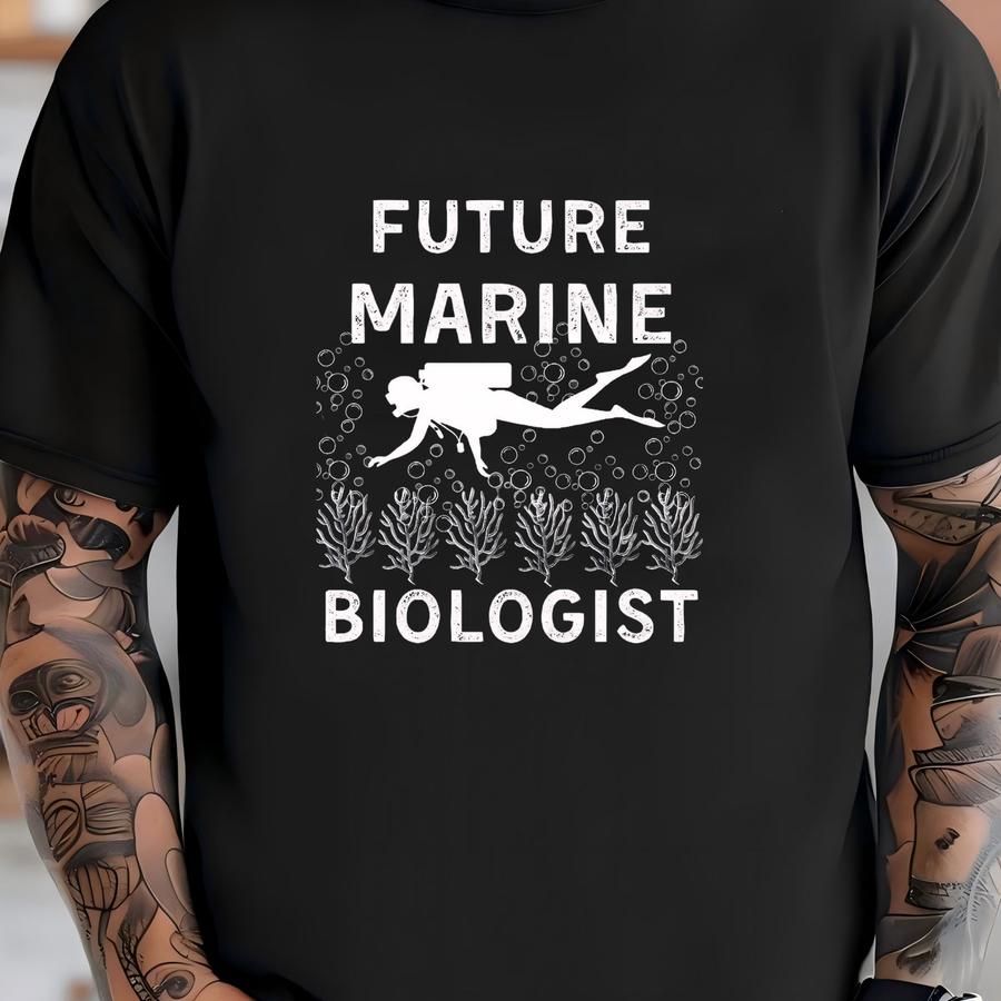Future Marine Biologist Hoodie, Marine Biology Hoodie, Marine Biology Gift, Marine Science, Marine Life Lover, Biology Student Hoodie, T-shirt