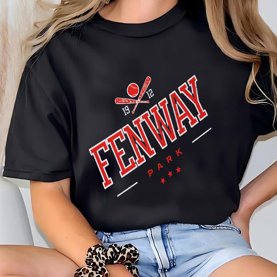 Boston Baseball Vintage Stadium Tee Shirt T-shirt