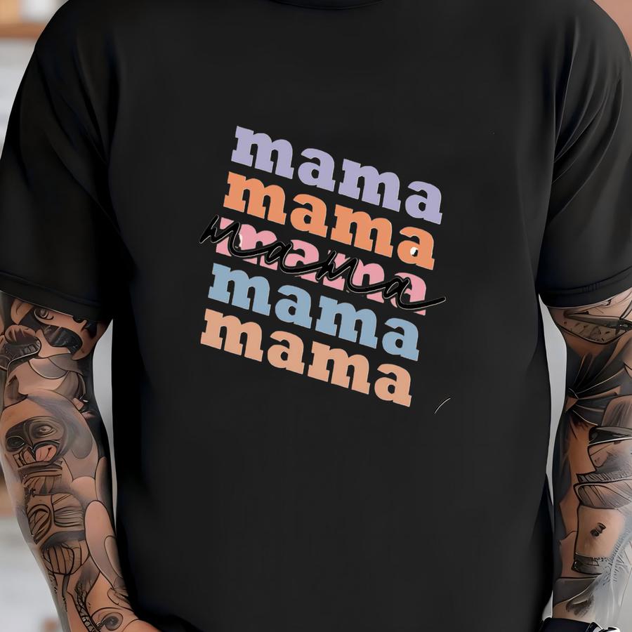 Boho Mama Shirt, Mother Gift, Mother's Day Gift, Gift For Mom, Gift For Wife, Shirt For Women, Shirt For Her, Mama Shirt T-shirt