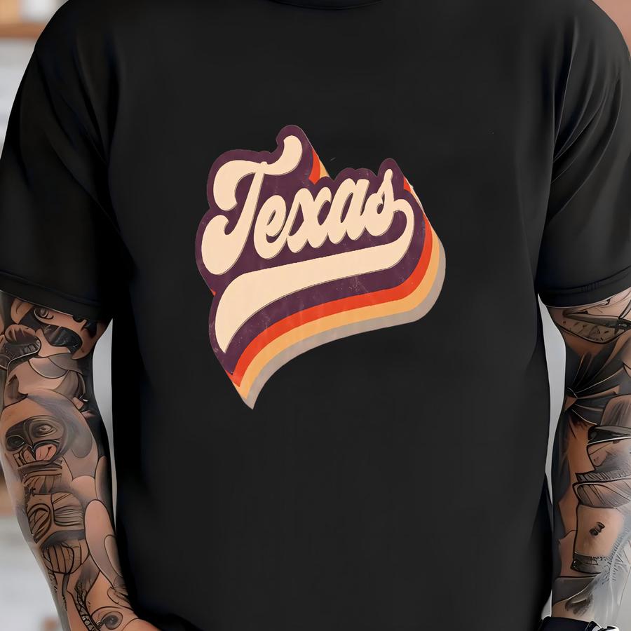 Retro Texas Shirt, Texas Shirt, Texas State Shirt, State Shirt, Home State Shirt, State Of Texas Shirt, State Shirt, Texas Lover Gift T-shirt