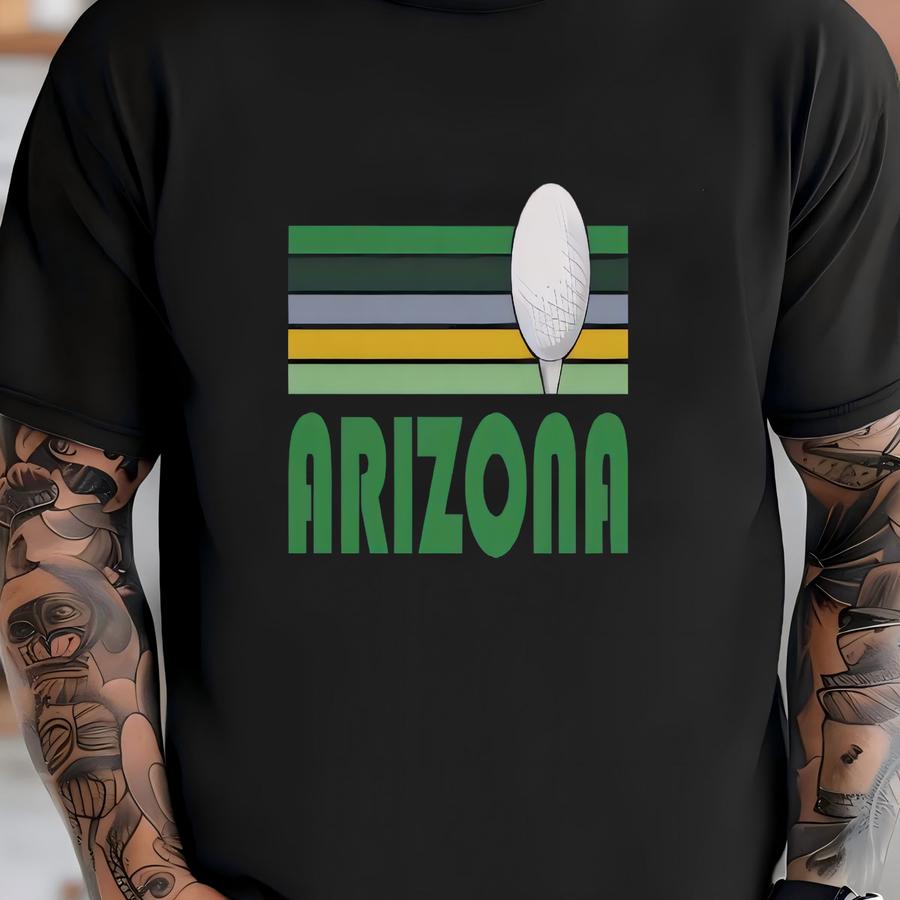 Golf Arizona Hoodie - Retro Golf Unisex Arizona Shirt T-shirt