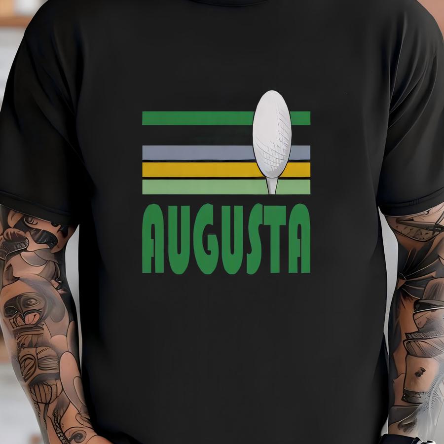 Golf Augusta, Georgia Hoodie - Retro Golf Unisex Augusta Shirt T-shirt