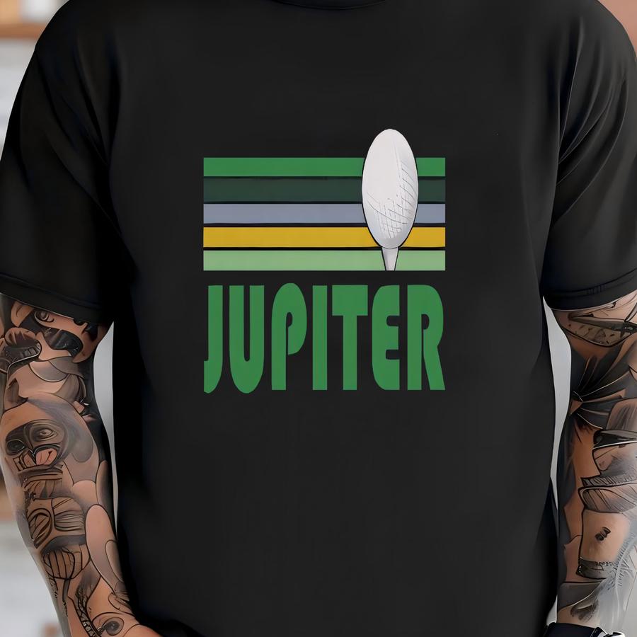 Golf Jupiter, Florida Hoodie - Retro Golf Unisex Jupiter Shirt T-shirt