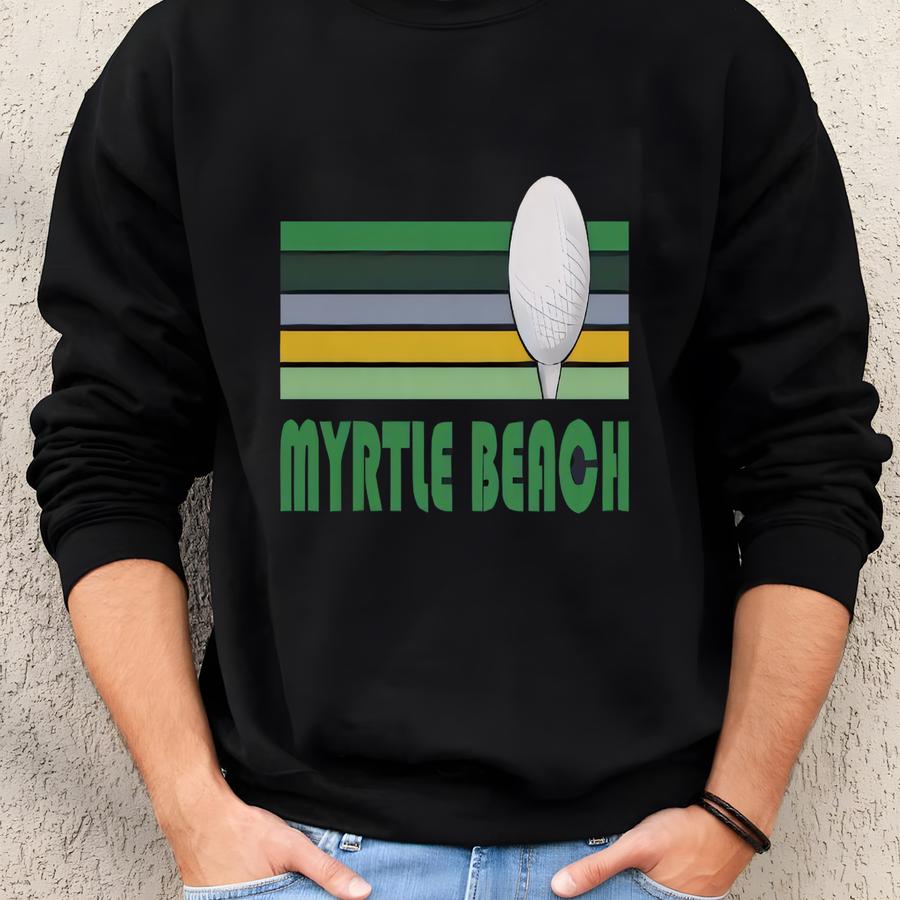 Golf Myrtle Beach, South Carolina T-shirt - Retro Golf Unisex Myrtle Beach Shirt Sweatshirt Golf Myrtle Beach, South Carolina T-shirt - Retro Golf Unisex Myrtle Beach Shirt Sweatshirt