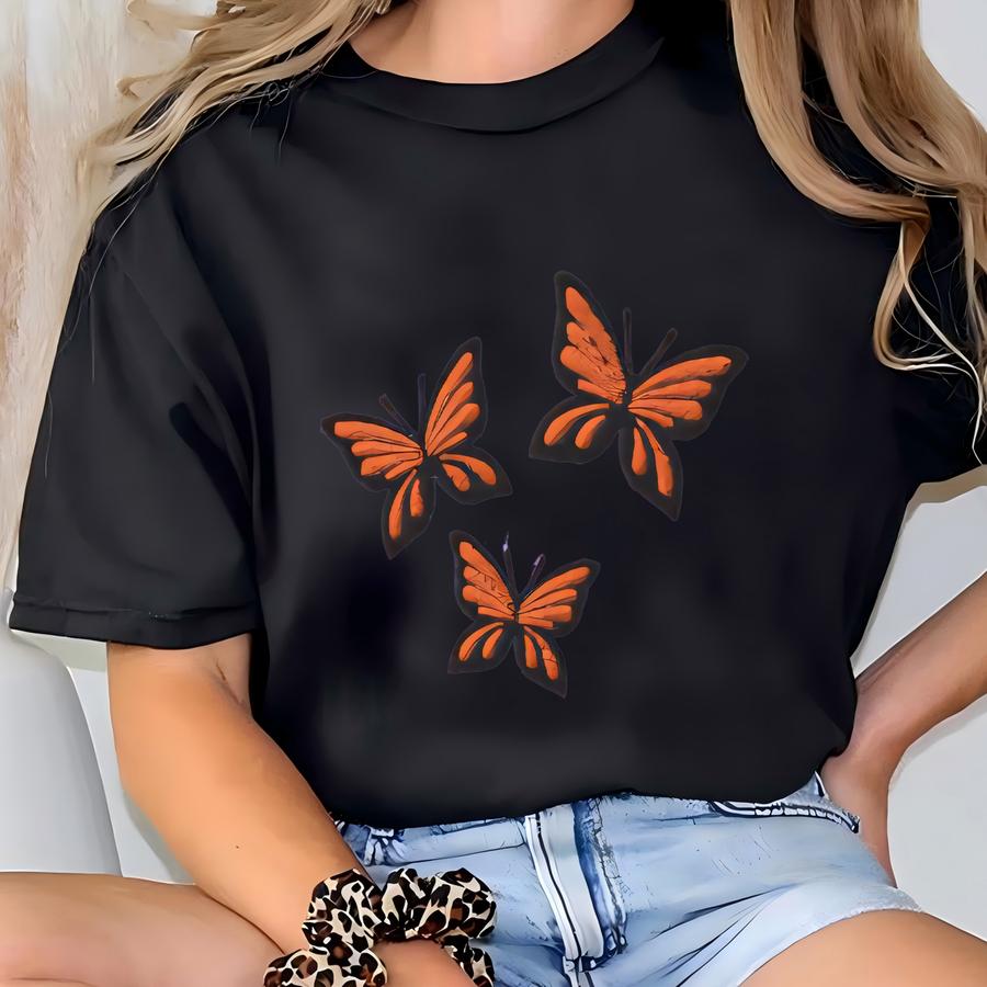Butterflies Hoodie, Butterflies Shirt, Cute Butterfly Shirt, Insect Hoodie, Custom Butterfly Shirt T-shirt