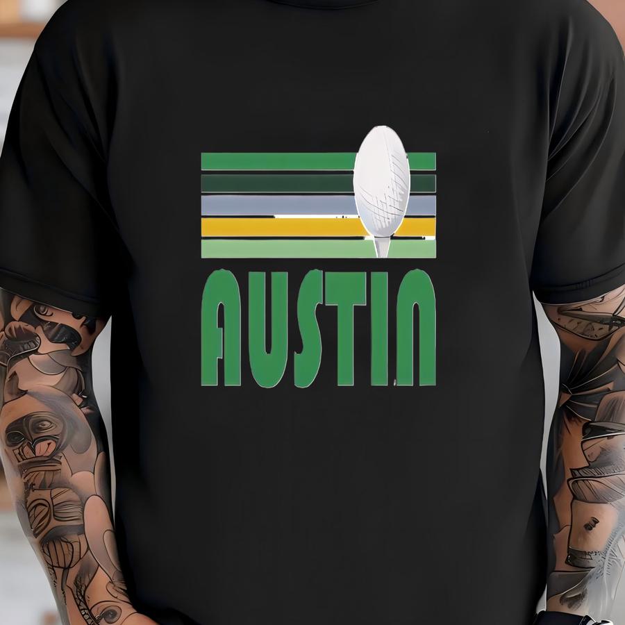 Golf Austin, Texas Sweatshirt - Unisex Retro Golf Crewneck Austin Sweatshirt T-shirt