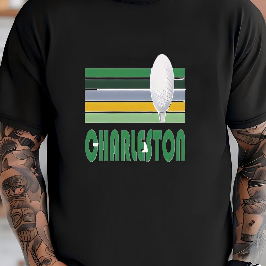 Golf Charleston, South Carolina Sweatshirt - Unisex Retro Golf Crewneck Charleston Sweatshirt T-shirt