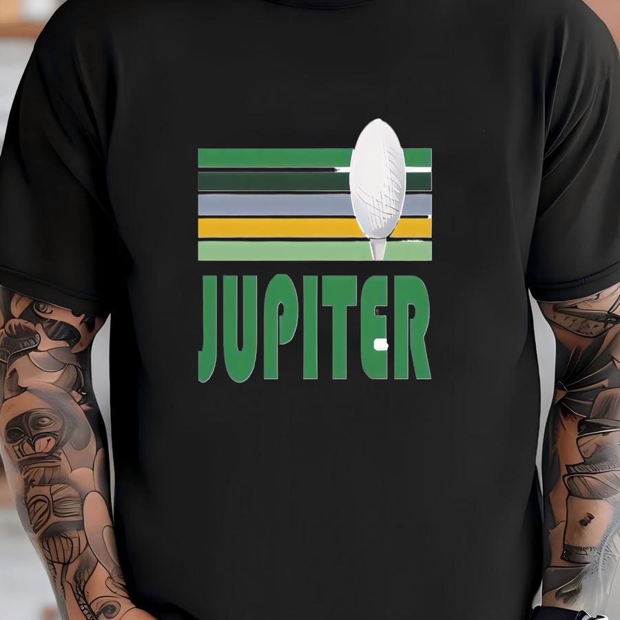 Golf Jupiter, Florida Sweatshirt - Unisex Retro Golf Crewneck Jupiter Sweatshirt T-shirt