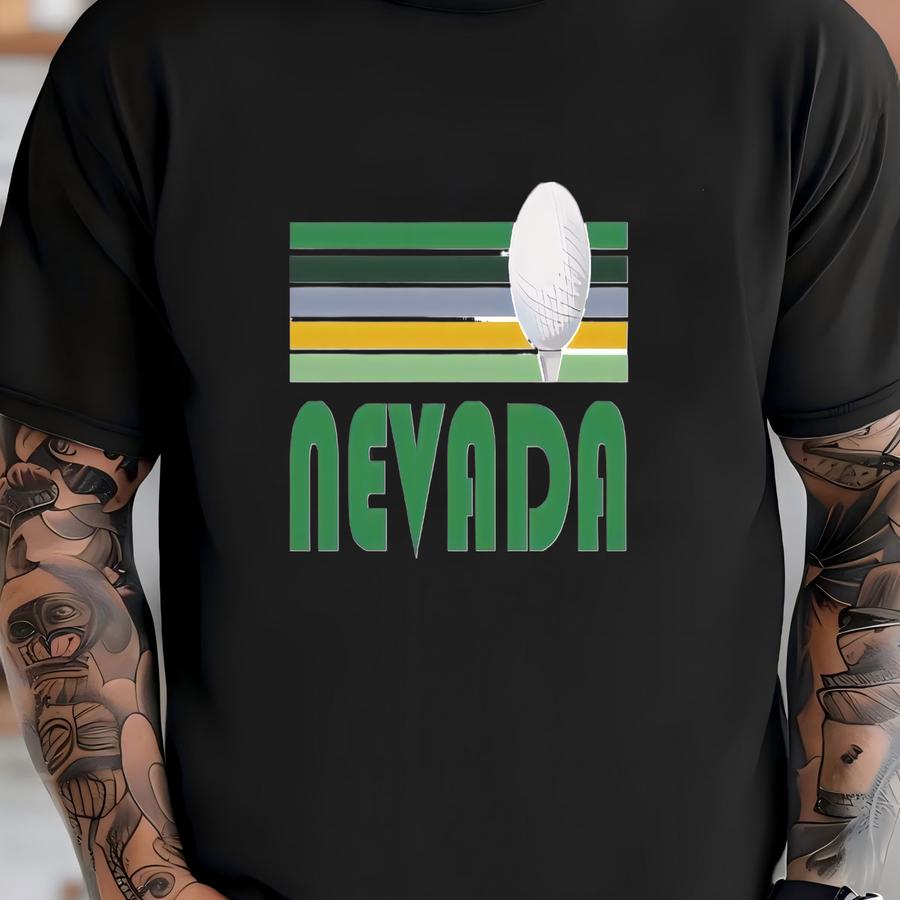 Golf Nevada Sweatshirt - Unisex Retro Golf Nevada Crewneck Sweatshirt T-shirt