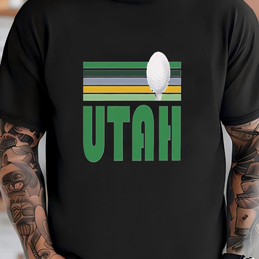 Golf Utah Sweatshirt - Unisex Retro Golf Utah Crewneck Sweatshirt T-shirt