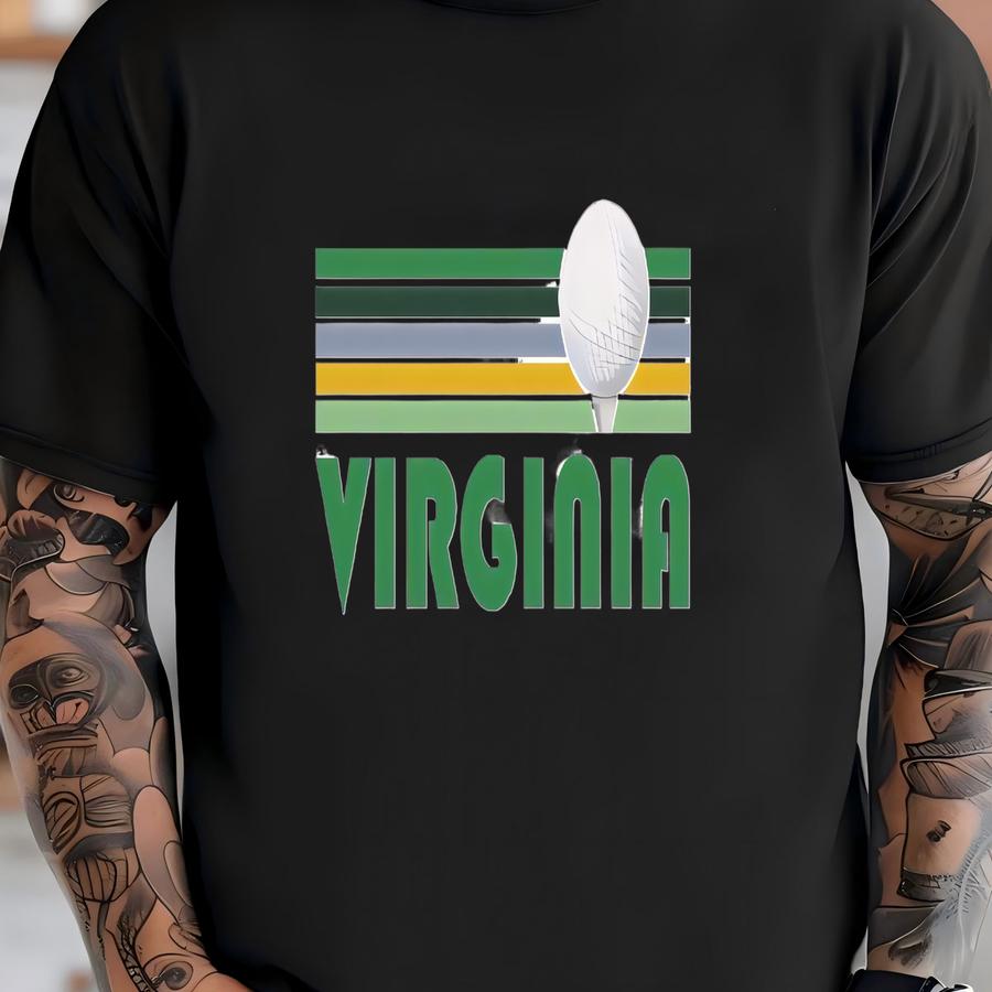 Golf Virginia Sweatshirt - Unisex Retro Golf Virginia Crewneck Sweatshirt T-shirt