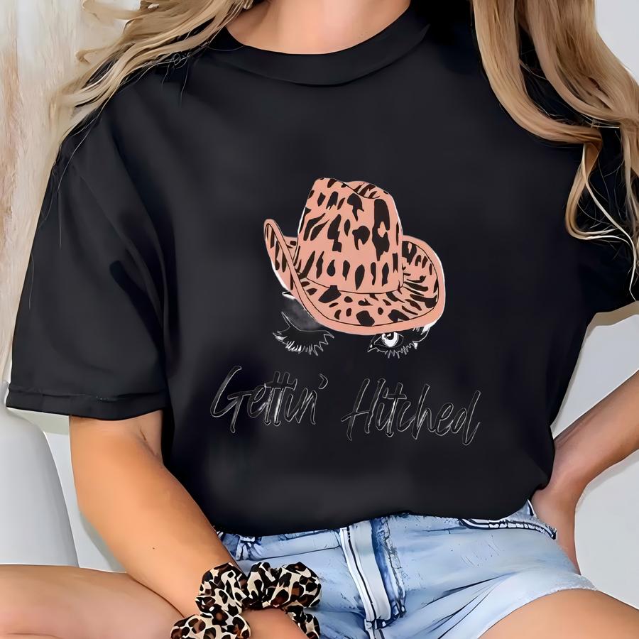 Bachelorette Getting Rowdy Getting Hitched Shirt, Bride Shirt, Sexy Bachelorette Party Shirt, Getting Rowdy Shirt, Getting Hitched Shirt T-shirt