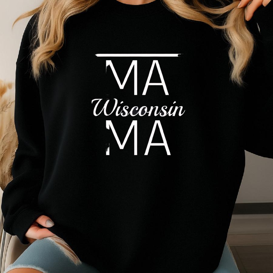 Mama Square Sweatshirt, Stylish Women's Sweater For Mother's Day - Simple Design And Comfortable Fit For Mom Gift Sweatshirt