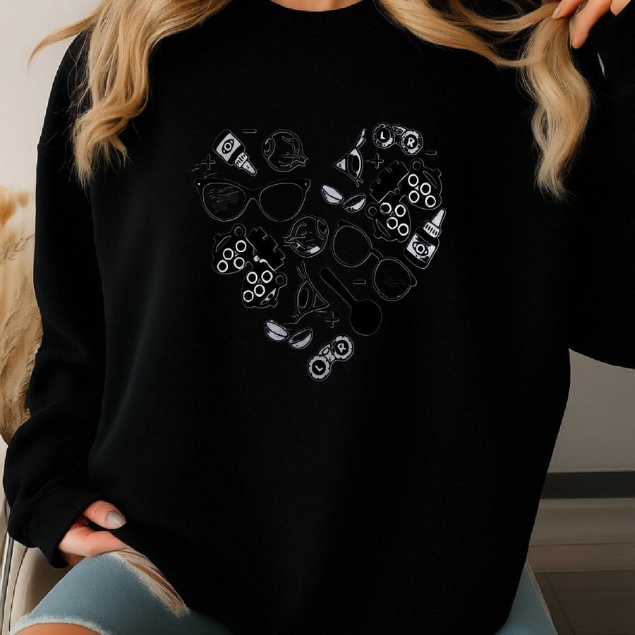 Optometry Shirt, Optometry Student Shirt, Eye Doctor Shirt, Ophthalmologist Shirt, Optometry Life Shirt, Eyeglasses Shirt, Eye Clinic Shirt Sweatshirt