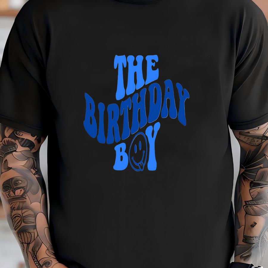 The Birthday Boy Shirt, Boy's Birthday Shirt, Birthday Boy Shirt, The Birthday Boy Kids Shirt, Cool Birthday Shirt, Birthday Party Boy Shirt T-shirt
