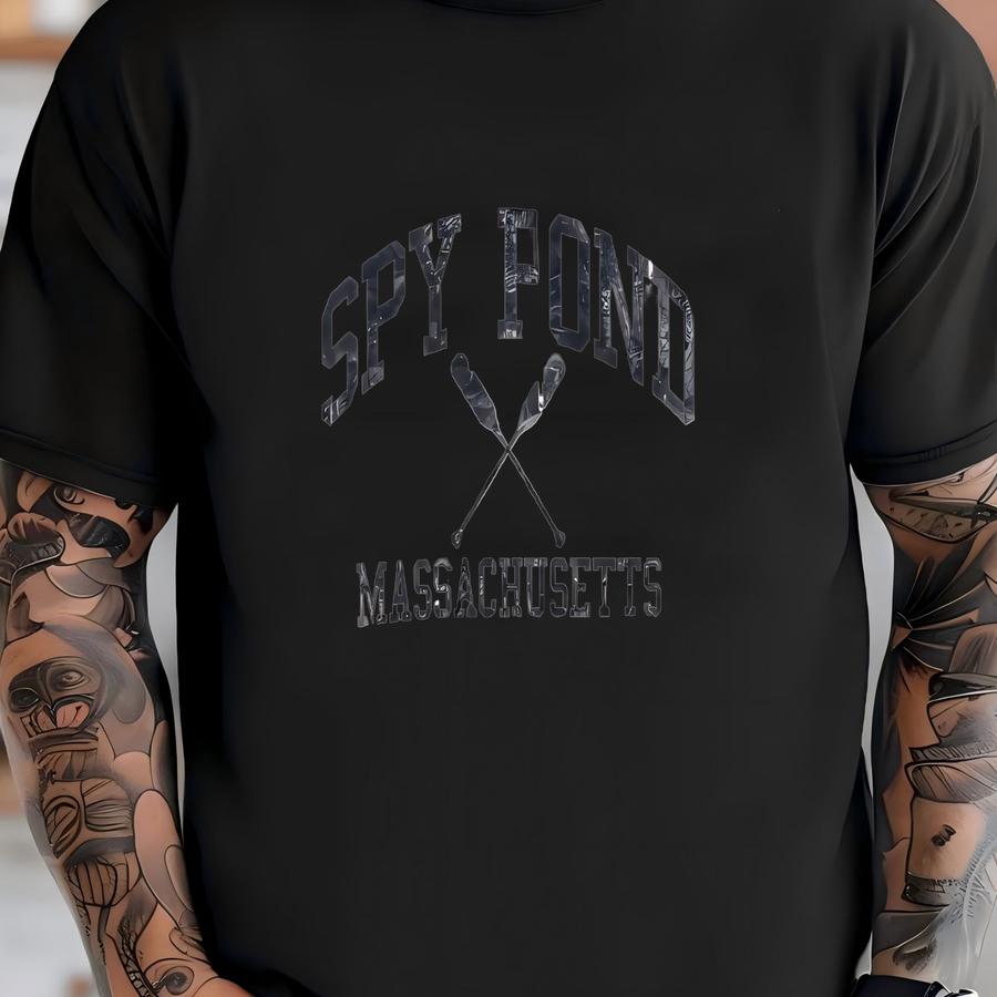 Spy Pond Massachusetts Hooded Sweatshirt Spy Pond Hoodie T-shirt