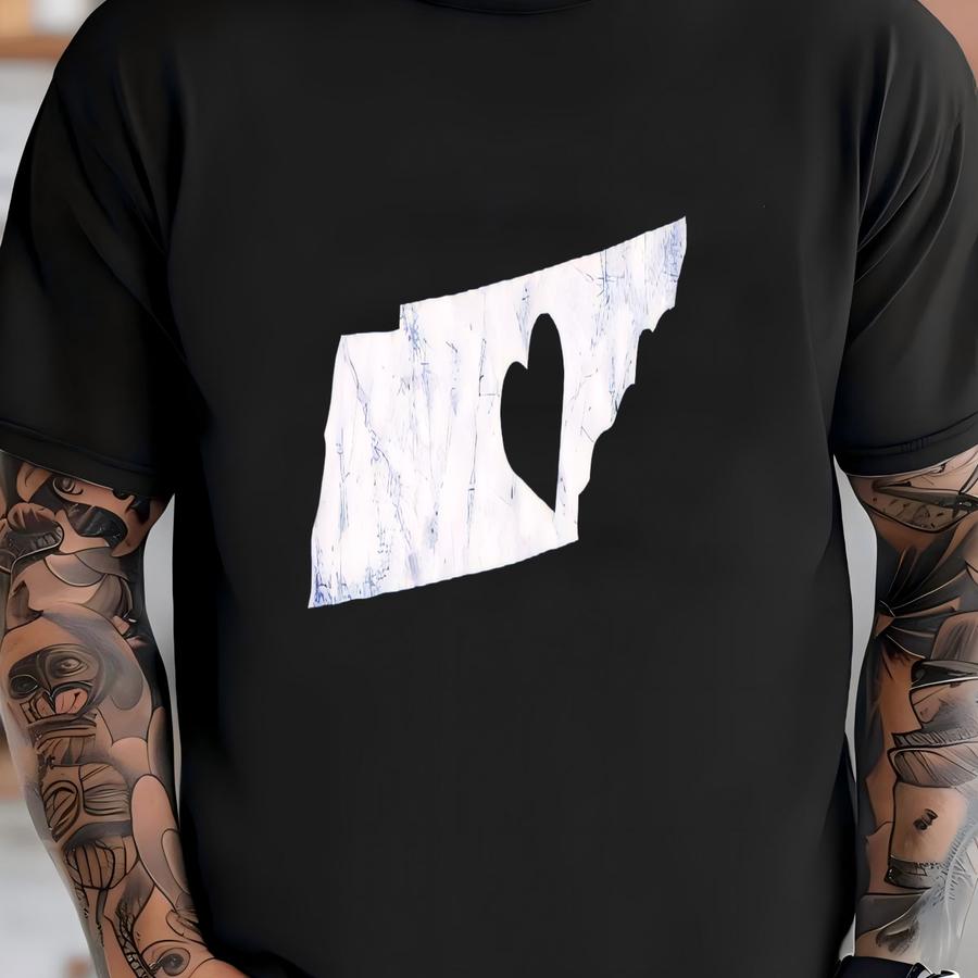 Tennessee Shirt, Tennessee State Shirt, Tennessee Home Tee, Tennessee Map Tshirt, Tennessee Travel, Tennessee Lover Gift, Tennessee Trip T-shirt