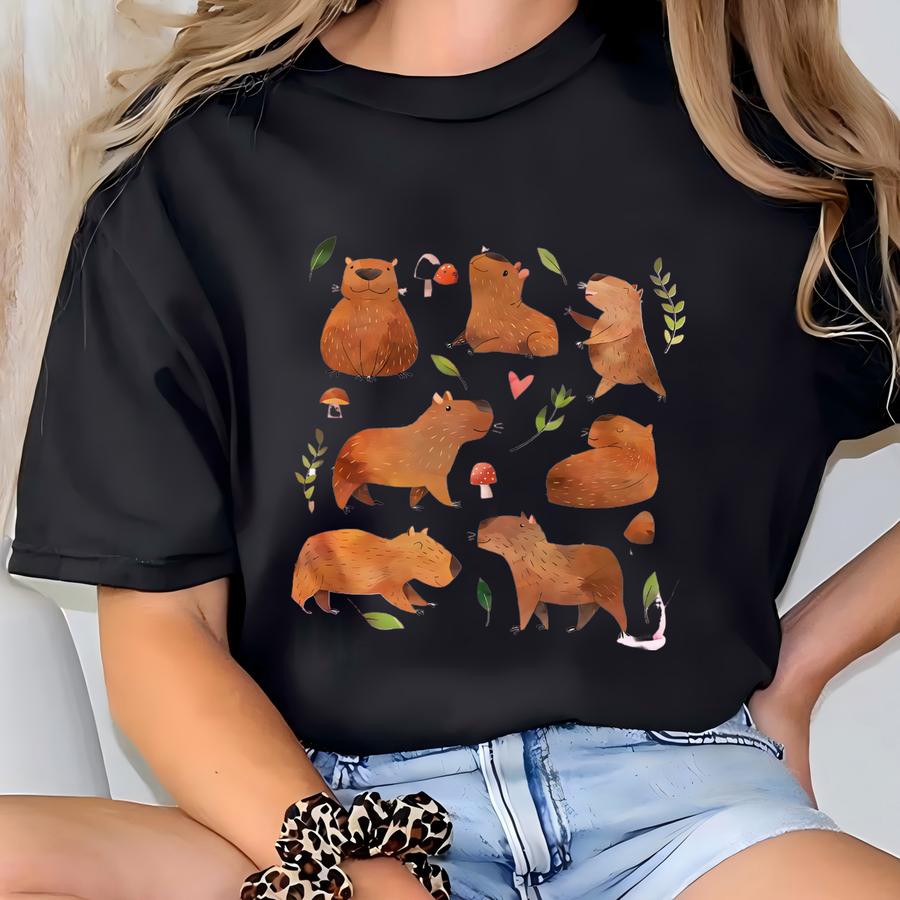 Youth Capybara Shirt Kids Capybara Gift Capybara Lover Gift Capybara Shirts Capybara Tshirt Capybara Gifts Capybara Tee Capybara T Shirt T-shirt
