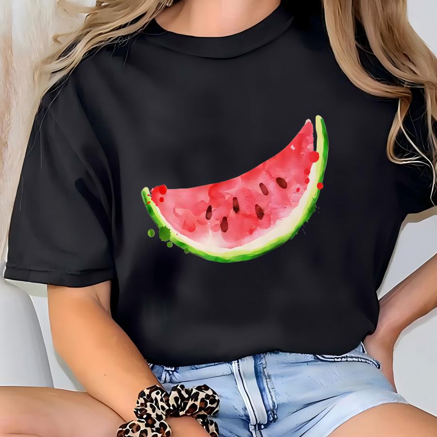 Watermelon Kids Shirt: Summer Beach Hoodie By Kidztee T-shirt