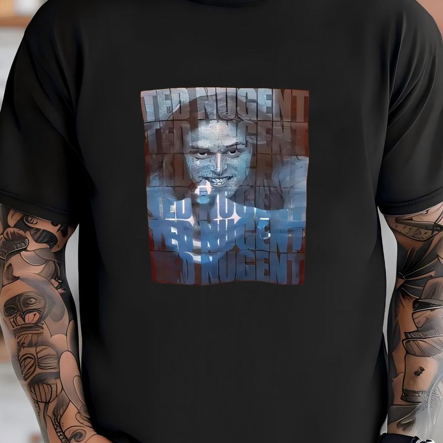 Vintage 90s Ted Nugent Tour Hoodie T-shirt