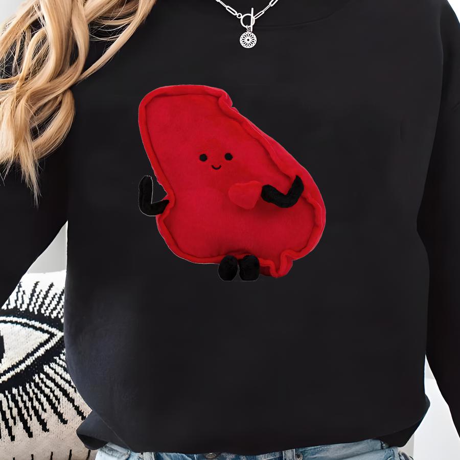 Georgia State Plush — Stocking Stuffers, Holiday Gifts, Unique Gifts For Her | Atlanta, Savannah, Athens, Uga Bulldogs, Peach State Sweatshirt