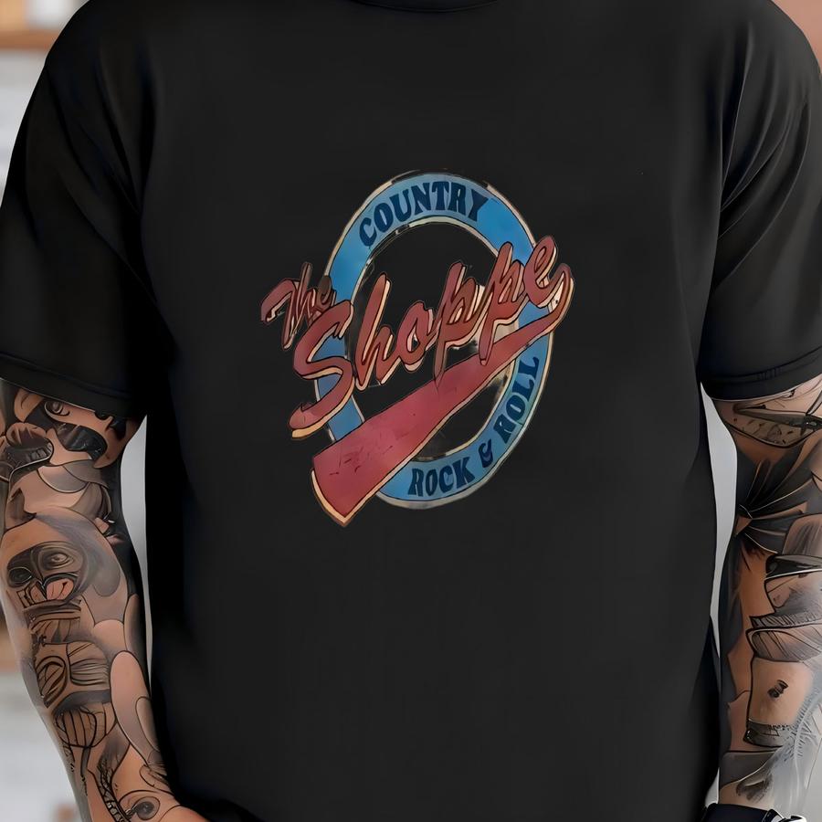 Vintage 90s The Shoppe Sweatshirt American Country Music Us Band Vintage T-shirt