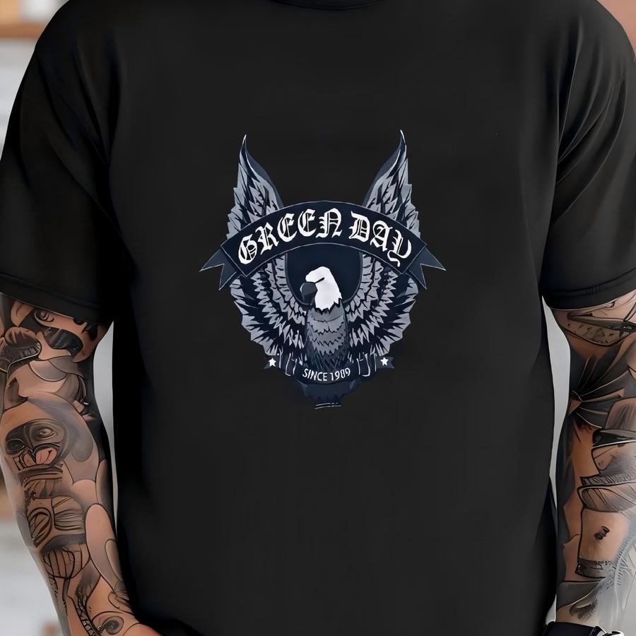 Vintage 2003 Greenday Tshirt Band Tees Punk Rock Size Medium T-shirt