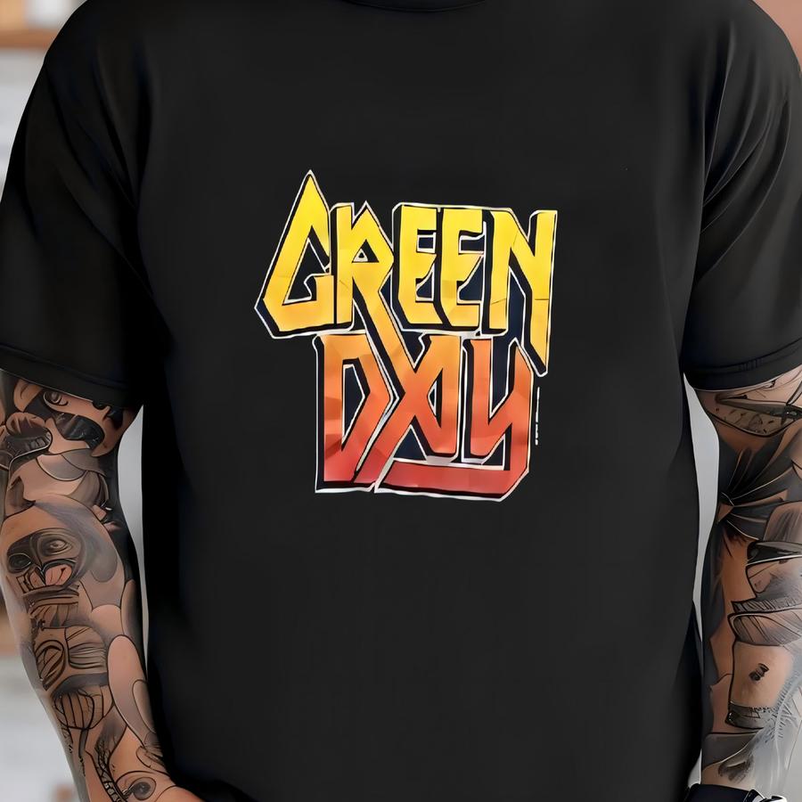 Vintage 2001 Greenday Tshirt Taste The Lightning Size Large Punkrock Band Tees T-shirt