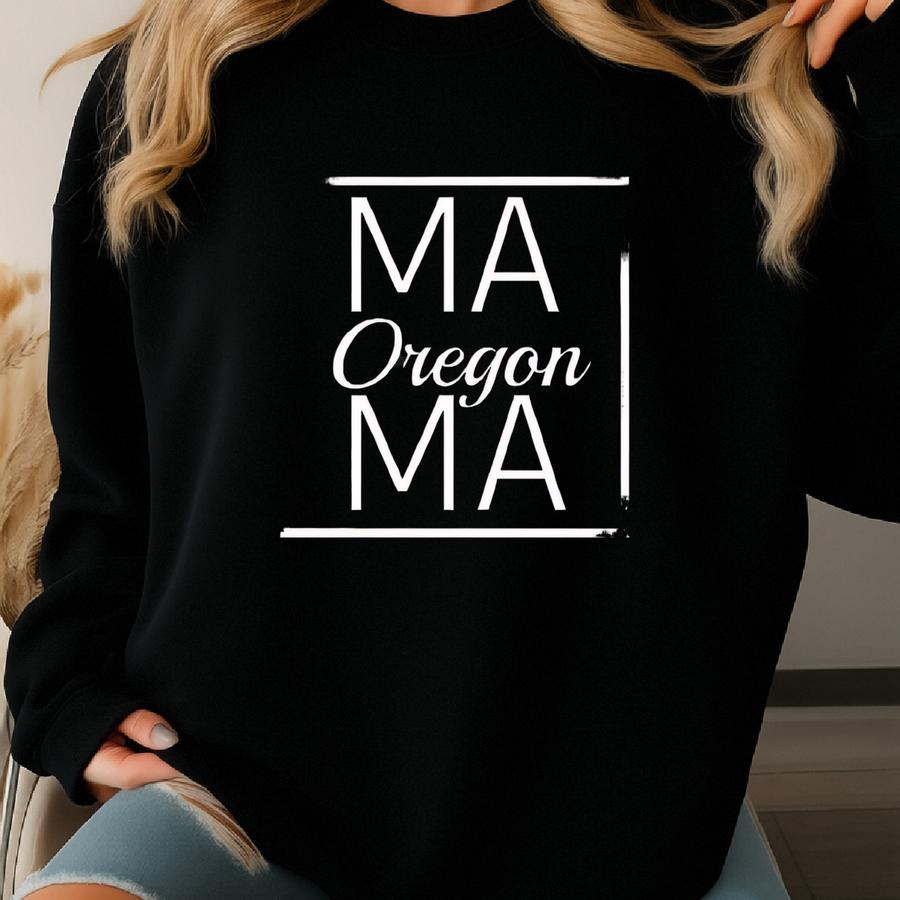 Mama Square Sweatshirt, Stylish Women's Sweater For Mother's Day - Simple Design And Comfortable Fit For Mom Gift Sweatshirt