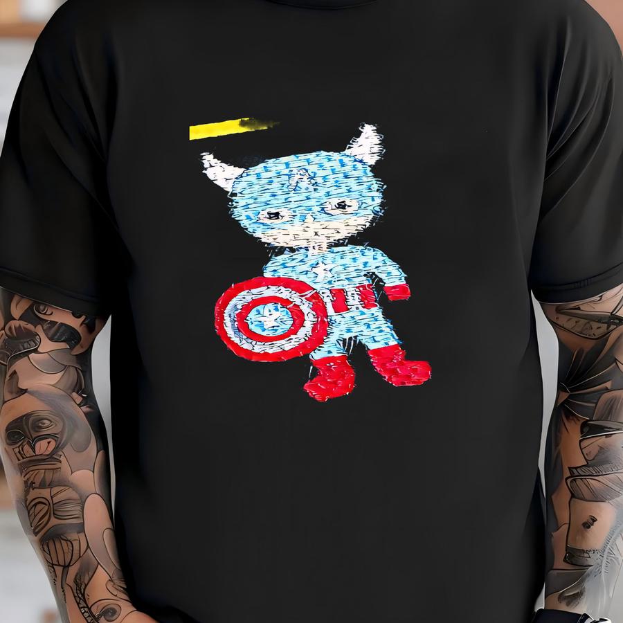 Boys Super Hero Kids Jean Jacket T-shirt