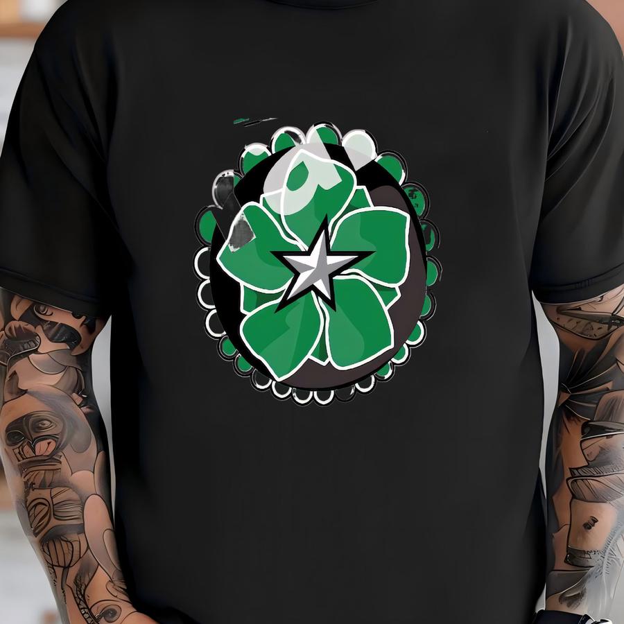 Stars Hockey Sugar Skull Print 11x14 Print T-shirt