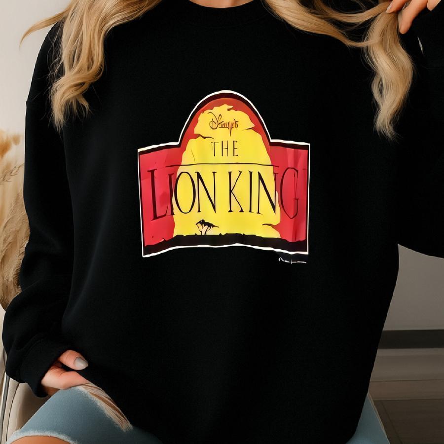 Rare!! Vintage 90s The Lion King Tshirt Size Large Sweatshirt