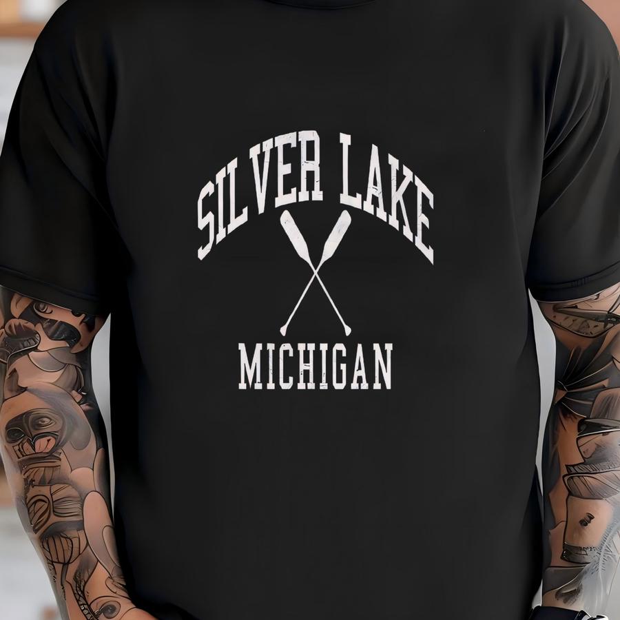 Silver Lake Michigan Hoodie Silver Lake Shirt T-shirt
