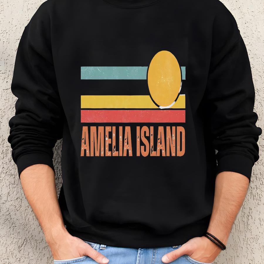 Amelia Island Florida Shirt, Amelia Island Fl Vacation Shirt, Florida Beach T-shirt For Women Men, Jacksonville Shirt, Beach Vacation Tee Sweatshirt