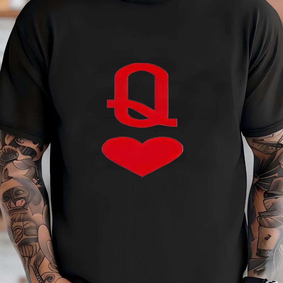 King And Queen Shirt, Couple Shirts, Valentines Day Hoodies, King Of Spades And Queen Of Hearts Shirt, Couple Outfit, His And Hers, Couples T-shirt