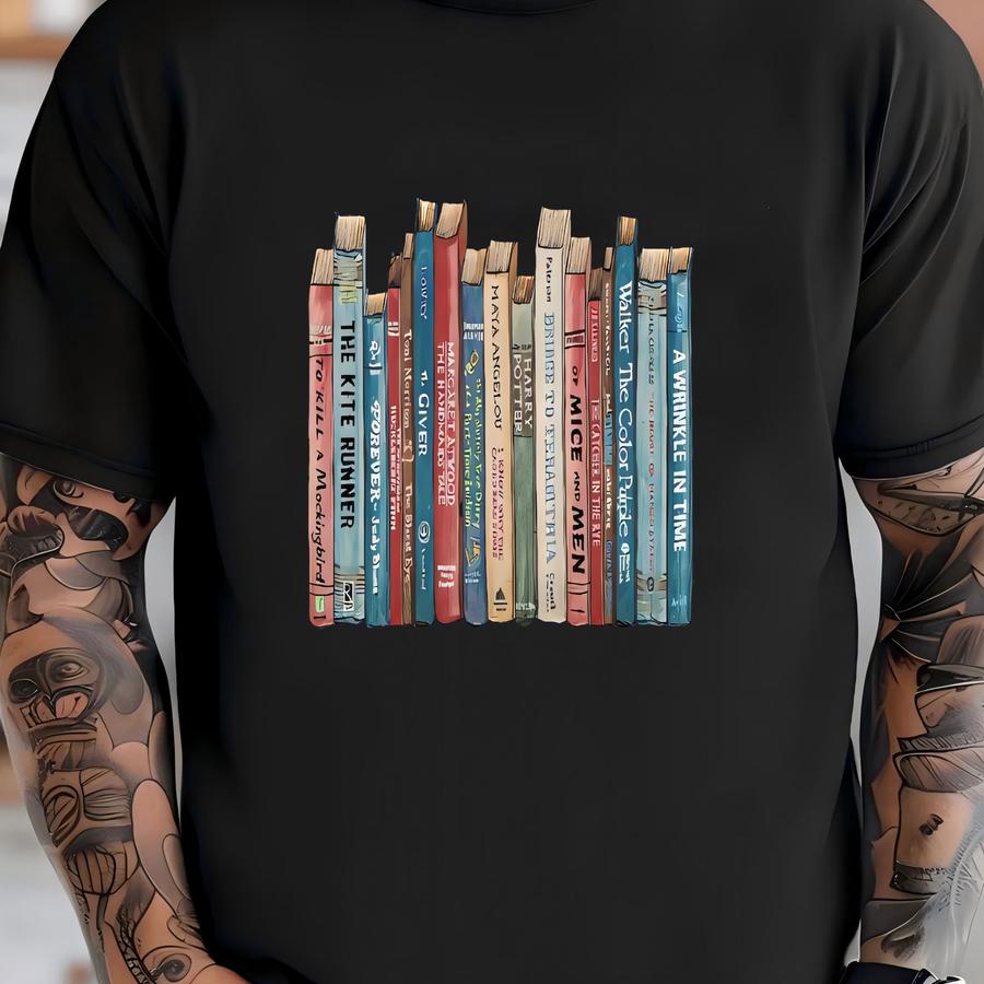 I'm With The Banned Shirt, Banned Books Shirt, Reading Gift Tee, Librarian Tee, Book Lover Gift T-shirt
