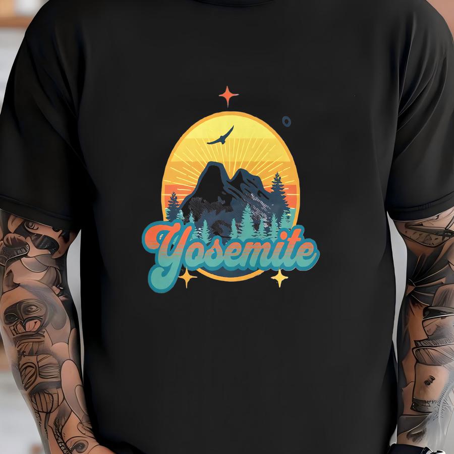 Sweatshirt, National Park Pullover, California Sweater, Camping Crewneck, Vacation Jumper, Travel Souvenir, Oversized Apparel Shirt T-shirt