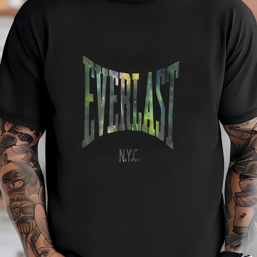 Vintage Everlast N.y.c Sweatshirts Black Colour Medium Women Size T-shirt