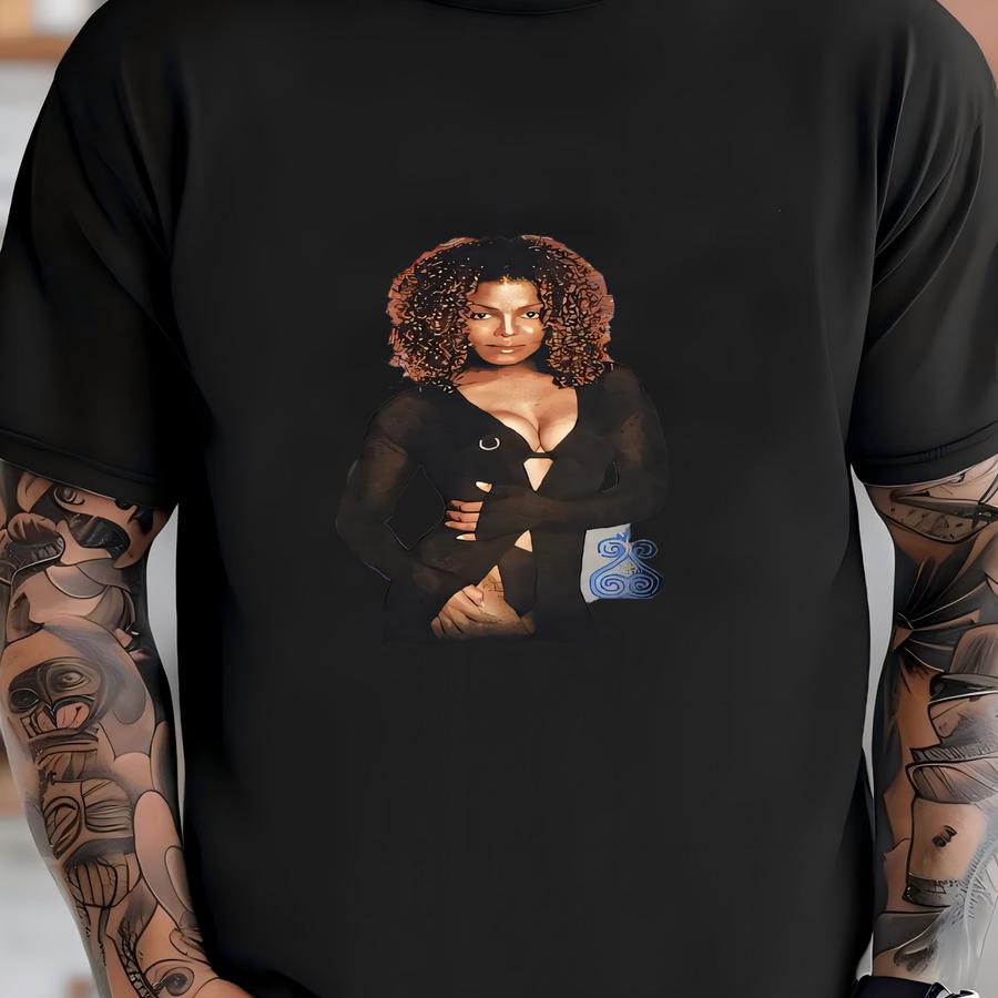 Rare Vintage 90s Janet Jackson Tour Concert The Velvet Rope Janet World Tour T Shirt / Tour Concert Xl Size T-shirt