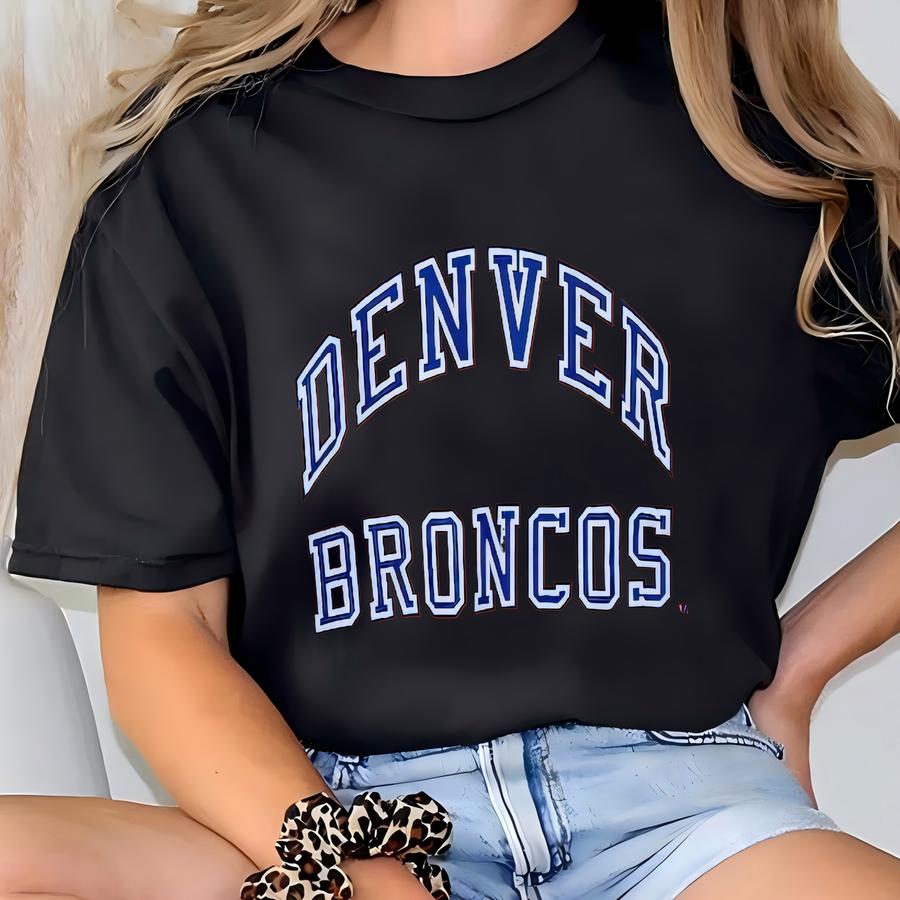 Vintage Denver Broncos Sweatshirt Sweater Crew Neck Extra Large Size Pullover Vtg 90s National Football League American Orange T-shirt