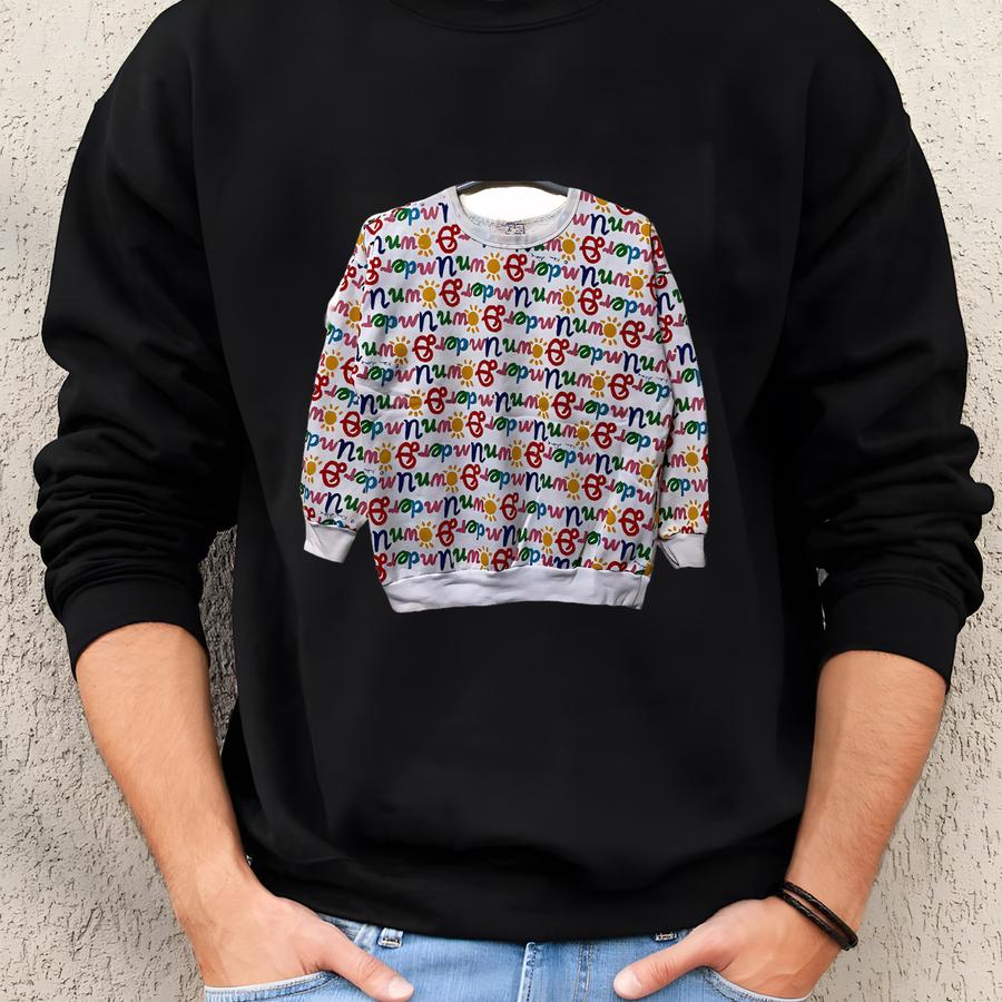 Vintage Ken Done Down Under Full Print Sweatshirt Sweatshirt