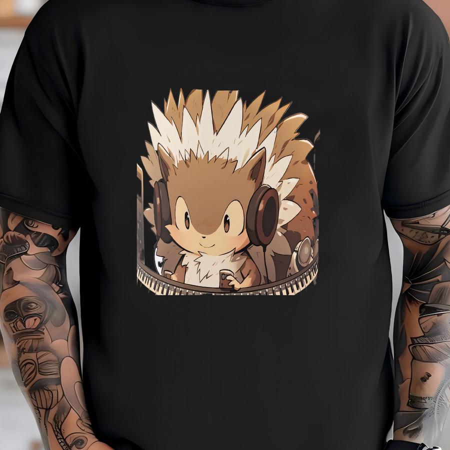 Hedgehog Sound Engineer Coffee Mug - Hedgehog Sound Engineer Coffee Cup T-shirt