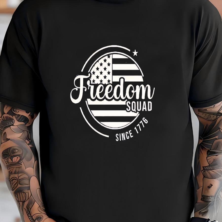 Freedom 1776 Shirt: Patriotic 4th Of July Usa Tee T-shirt