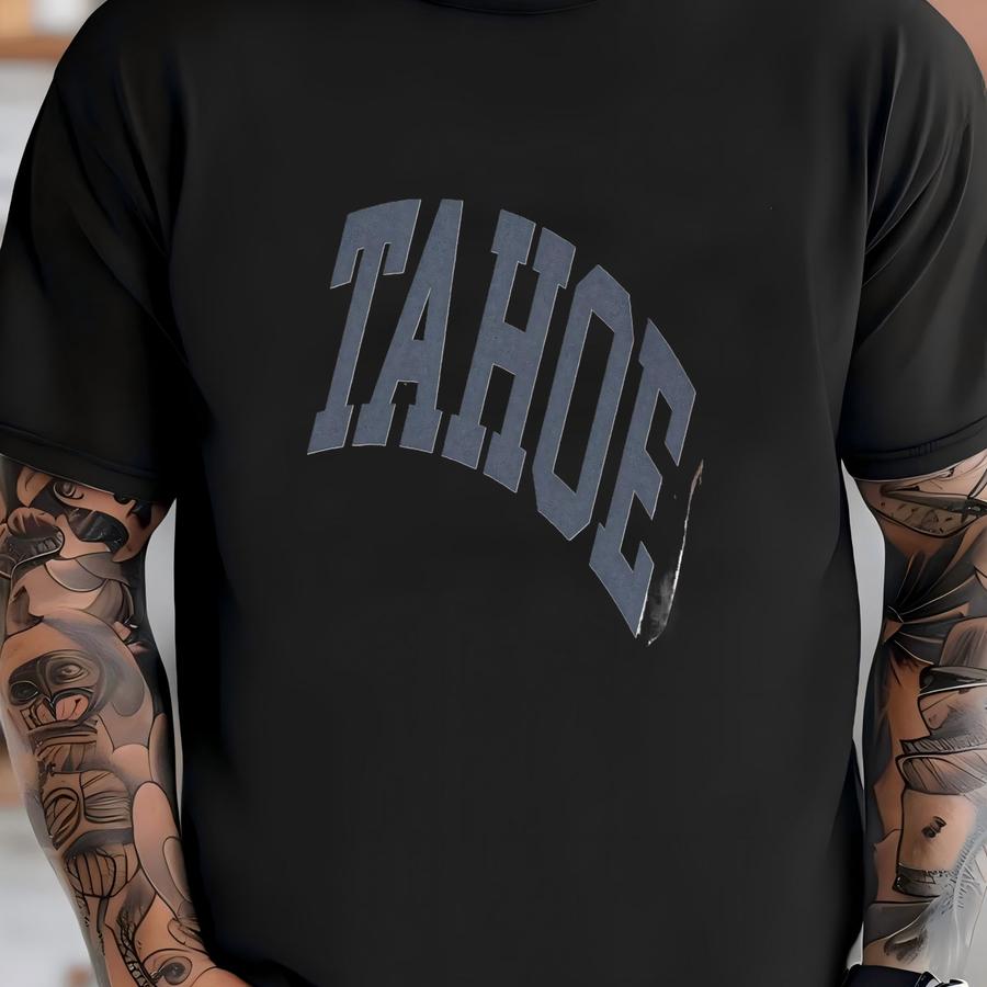 Ta Sweatshirt Faded Vintage Aesthetic Lake Ta Crewneck Ta Shirt Varsity Style Sweatshirt Ski Ta Unisex Sweatshirt T-shirt