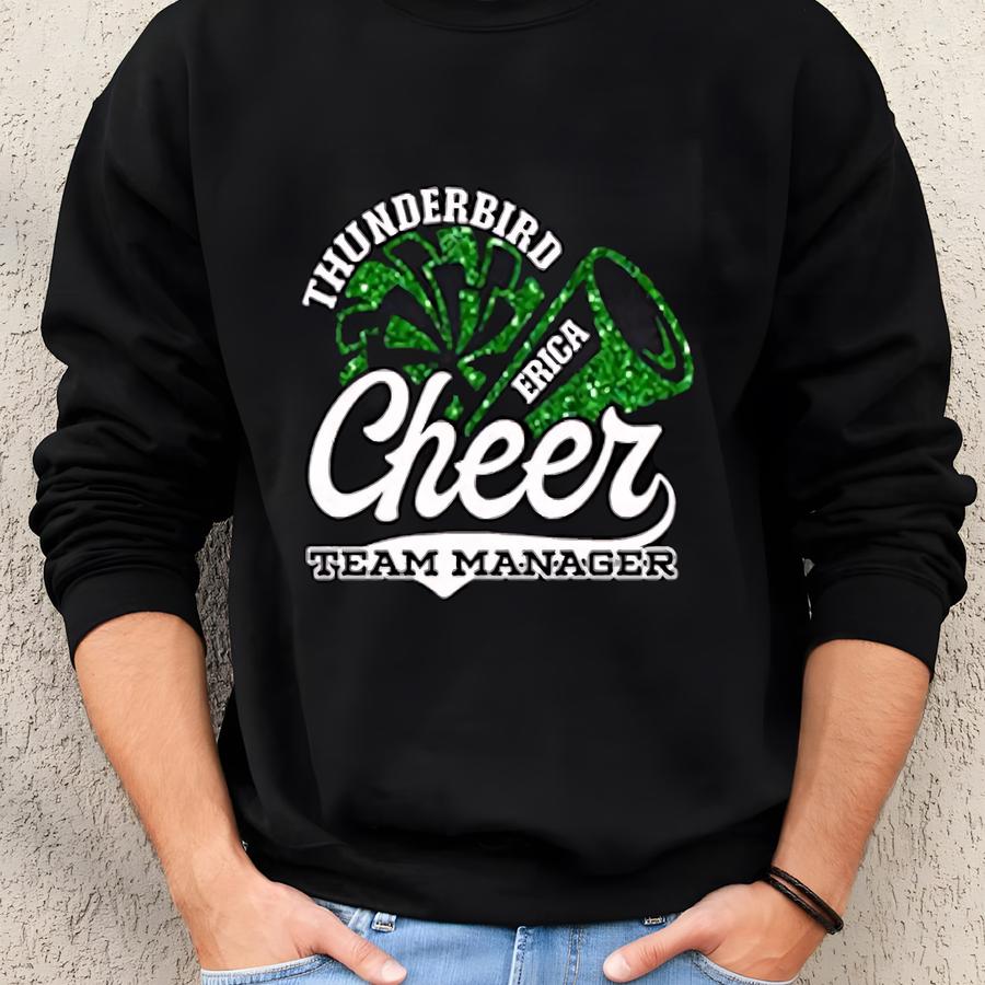 Cheer Team Manager Shirt,glitter Cheer Team Manager Shirt,cheer Team Manager Tee,cheer Team Manager Shirt,team Manager Gift,custom Cheer Sweatshirt