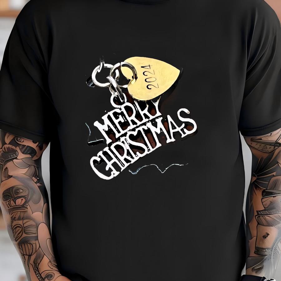 New Jersey Christmas Ornament, Personalized Custom Souvenir Gift, Large T-shirt