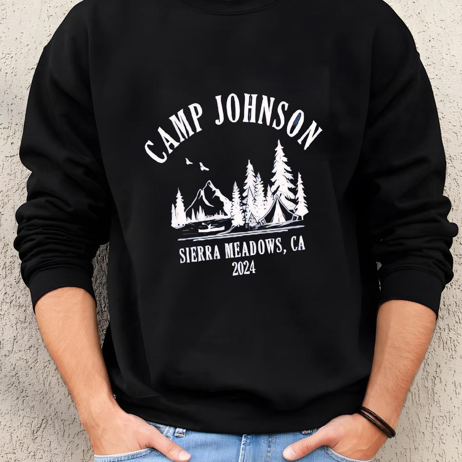Custom Camping Long Sve Shirt, Group Matching Tees, 12342 Sweatshirt