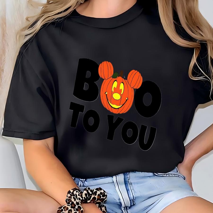 Boo To You Halloween Shirts, Pumpkin Shirt, Halloween Shirt, Sarcastic Saying Shirt,  Pumpkin Shirt, Shirt T-shirt