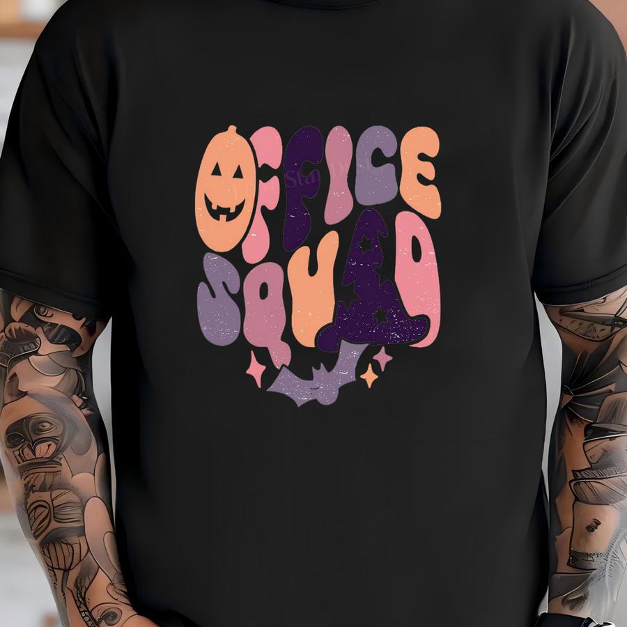Halloween Office Svg | Spooky Front Office Svg Halloween Office Png Fall Office Staff Halloween Svg Pumpkin Office Halloween Svg T-shirt