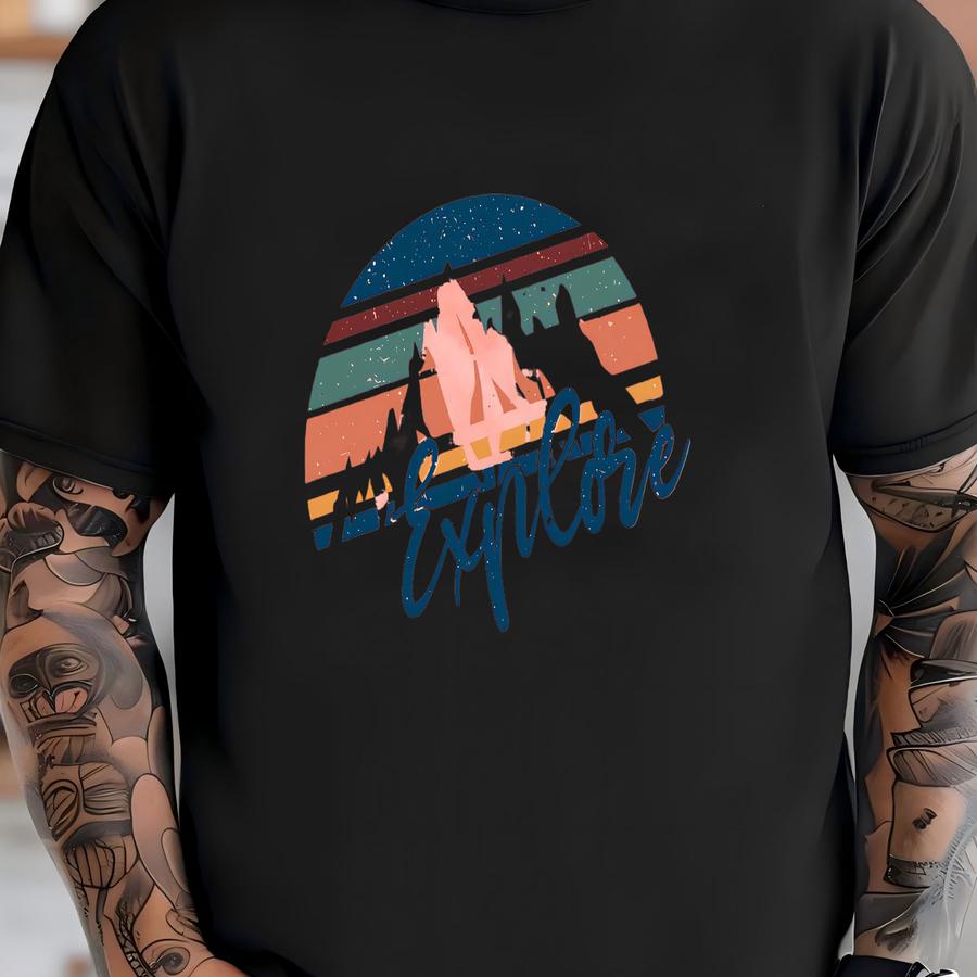 Explore More Shirt, Camping Shirt, Hiking Shirt, Nature Lover Shirt, Adventure Shirt, Adventurer Gift, Camper Shirt, Camping Tee Camper Gift T-shirt